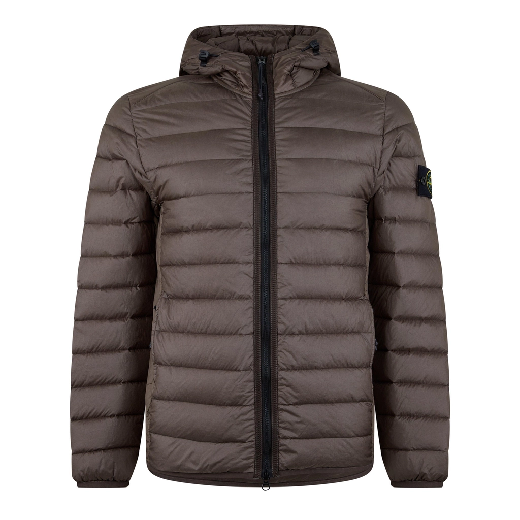 Stone Island Compass Badge Puffer Jacket - Noce V0075